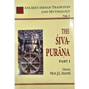 The Siva Purana book by Prof J L Shastri at Dharmik Pustak Bhandar Triveni Ghat Market Rishikesh Hindu Puran scripture